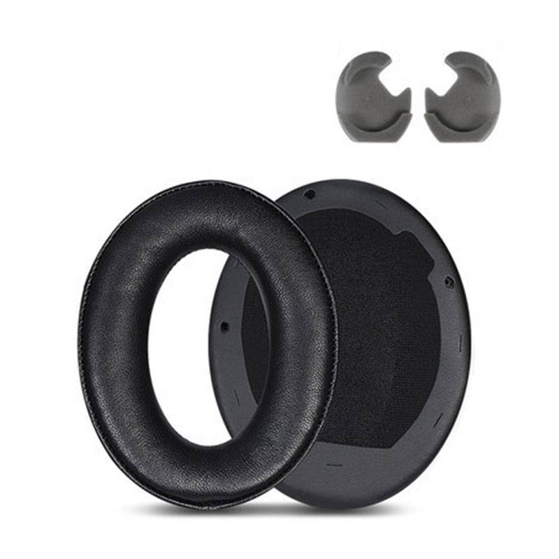 Ersatz-Ohrpolster mit zusätzlicher Polsterung für Sony WH-1000XM4 Black