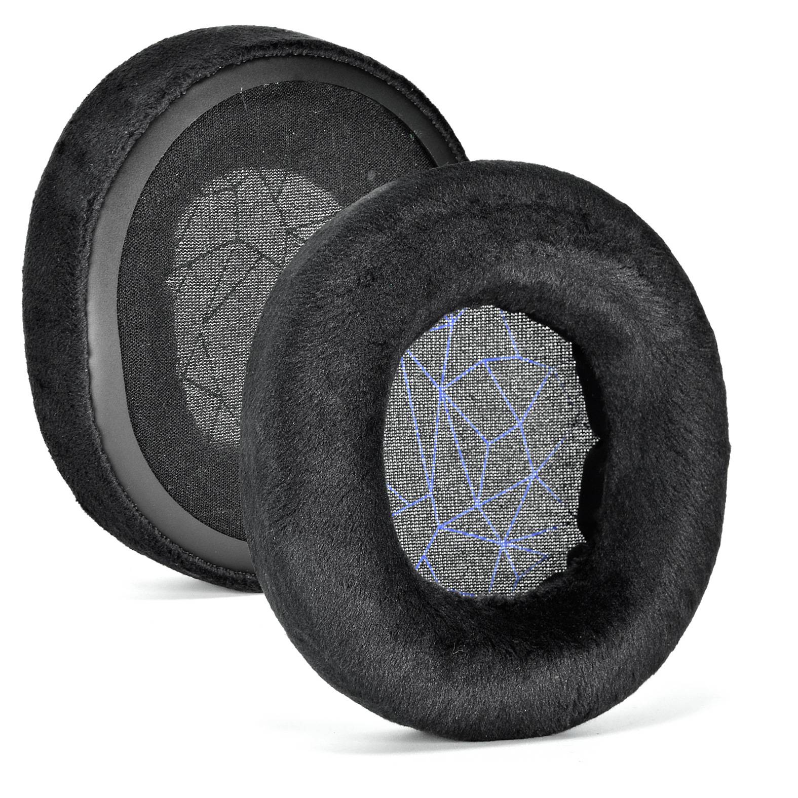 Ohrpolster für SteelSeries Arctis Prime/1/3/5/7/9/9X/Pro aus weichem Plüsch Blue