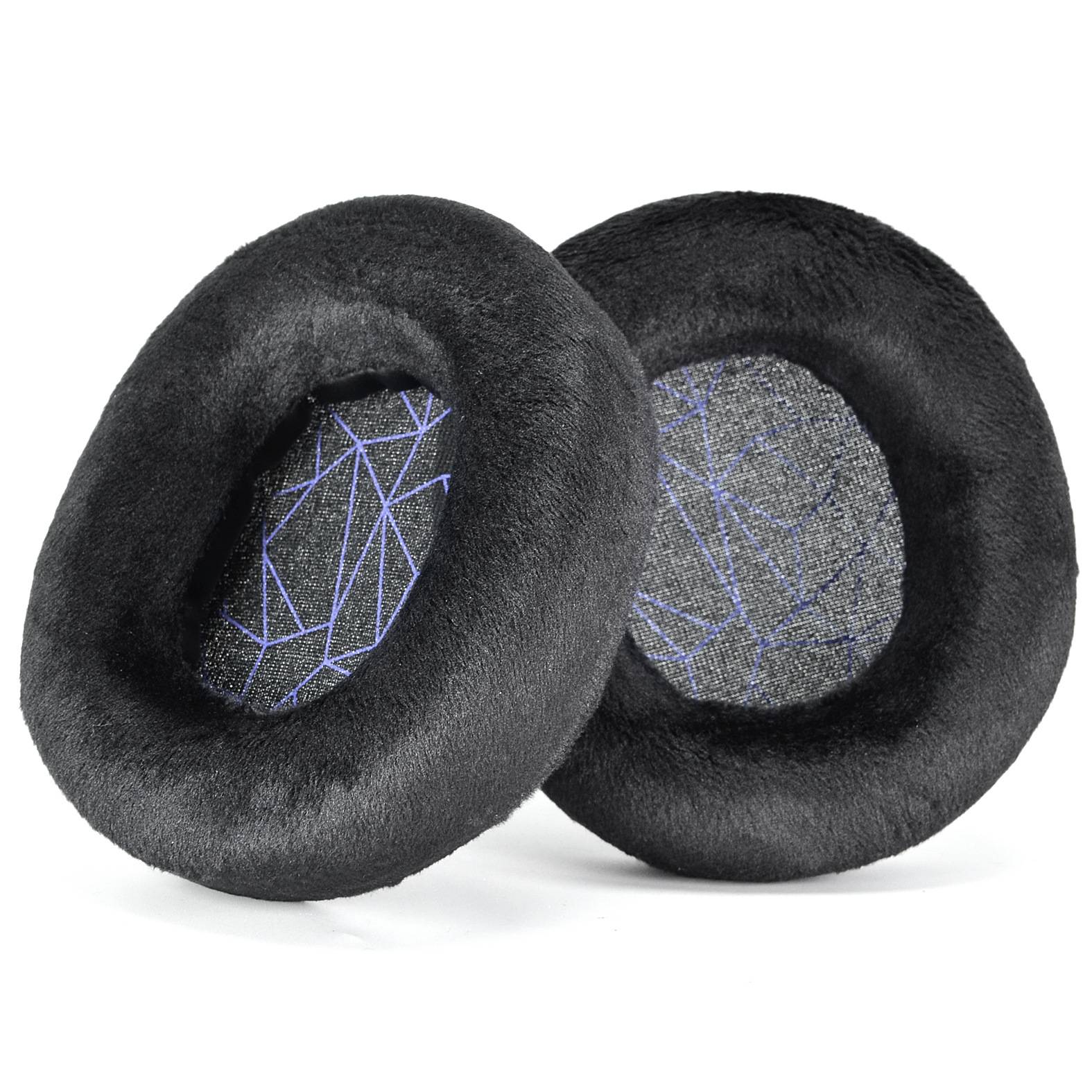 Ohrpolster für SteelSeries Arctis Prime/1/3/5/7/9/9X/Pro aus weichem Plüsch Blue