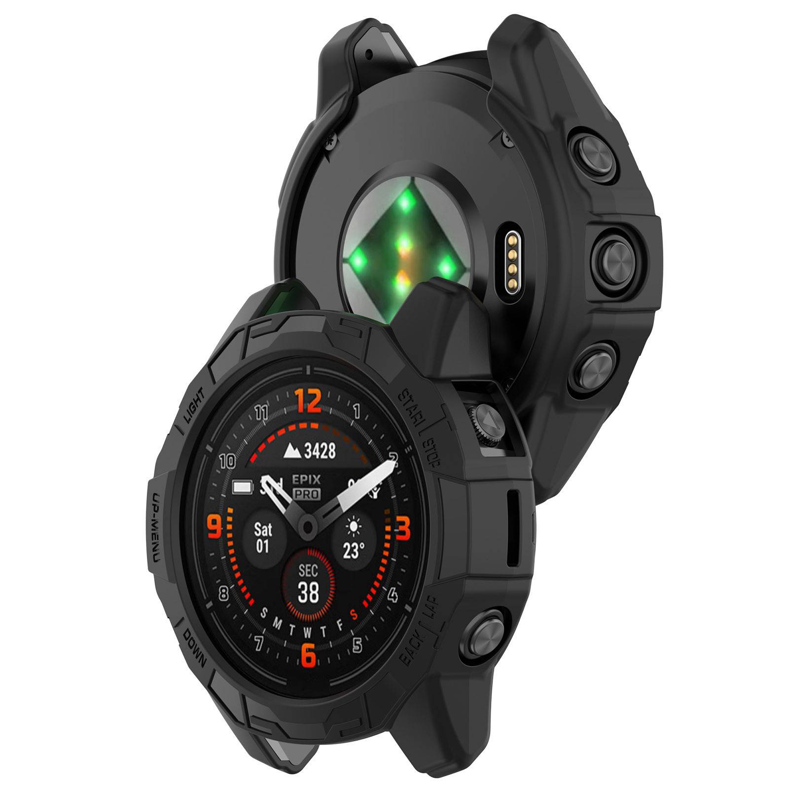 Uhrenschutzgehäuse für Garmin Epix Pro 47 mm / Fenix 7 PRO / Fenix7 Black
