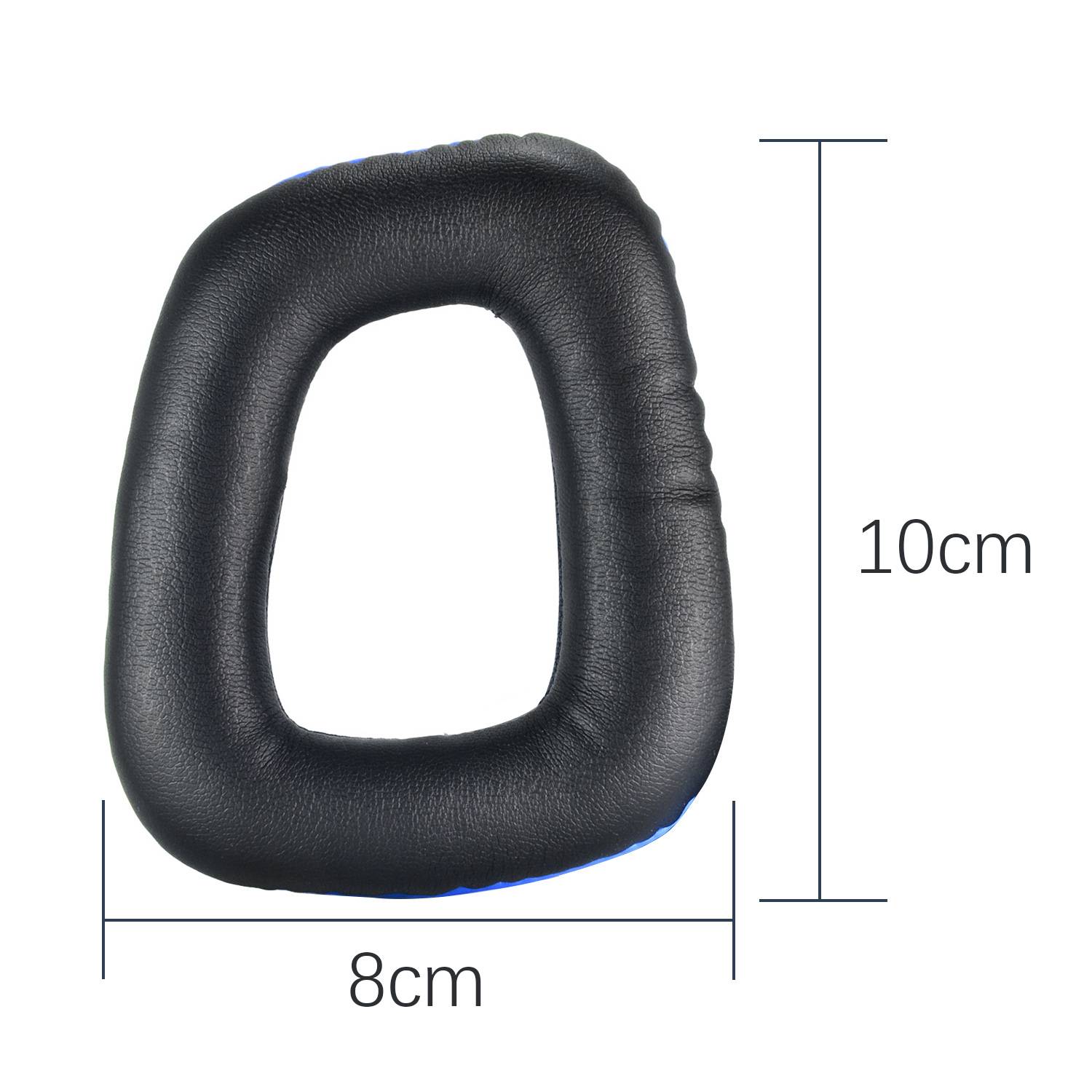 PU-Ohrpolster für Logitech G35 G930 G430 F450 G331 G231 G431 G432 Black+Blue