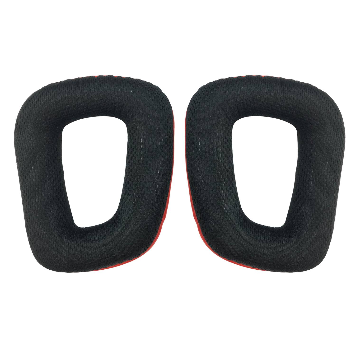 Ohrpolster für Logitech G35 G930 G430 F450 G331 G231 G431 G432 Black+Red