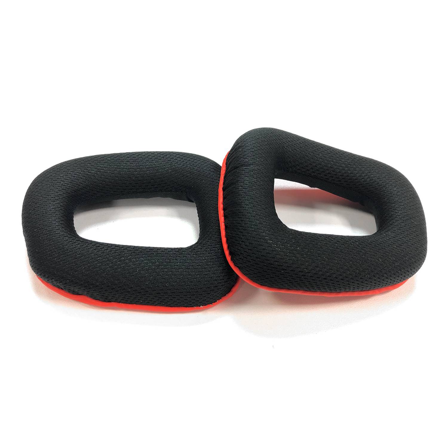 Ohrpolster für Logitech G35 G930 G430 F450 G331 G231 G431 G432 Black+Red
