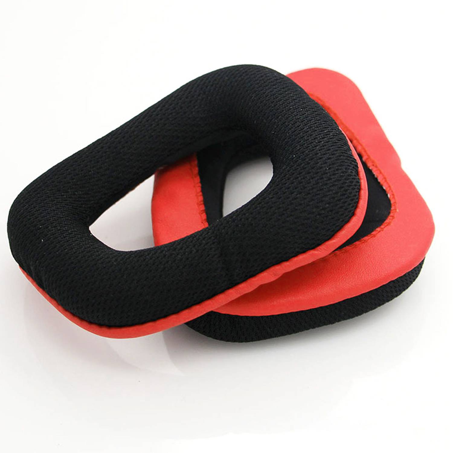 Ohrpolster für Logitech G35 G930 G430 F450 G331 G231 G431 G432 Black+Red