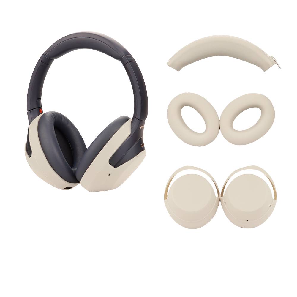 Kopfbügel und Ohrpolsterschalen für SONY WH-1000XM3/4 Beige