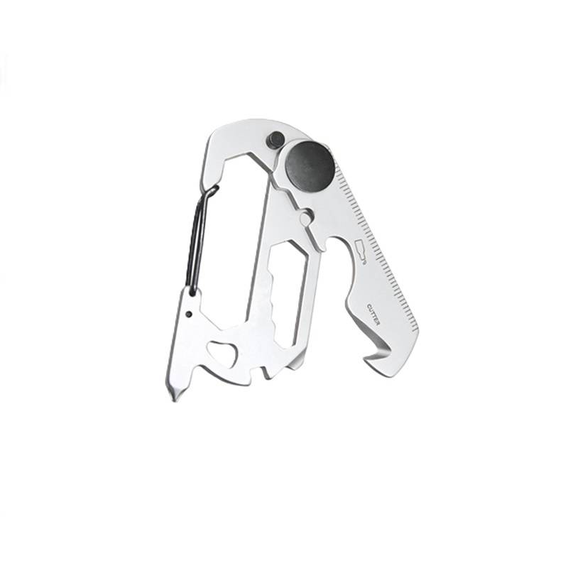 Multifunktionswerkzeug für den Outdoor-Einsatz Silver