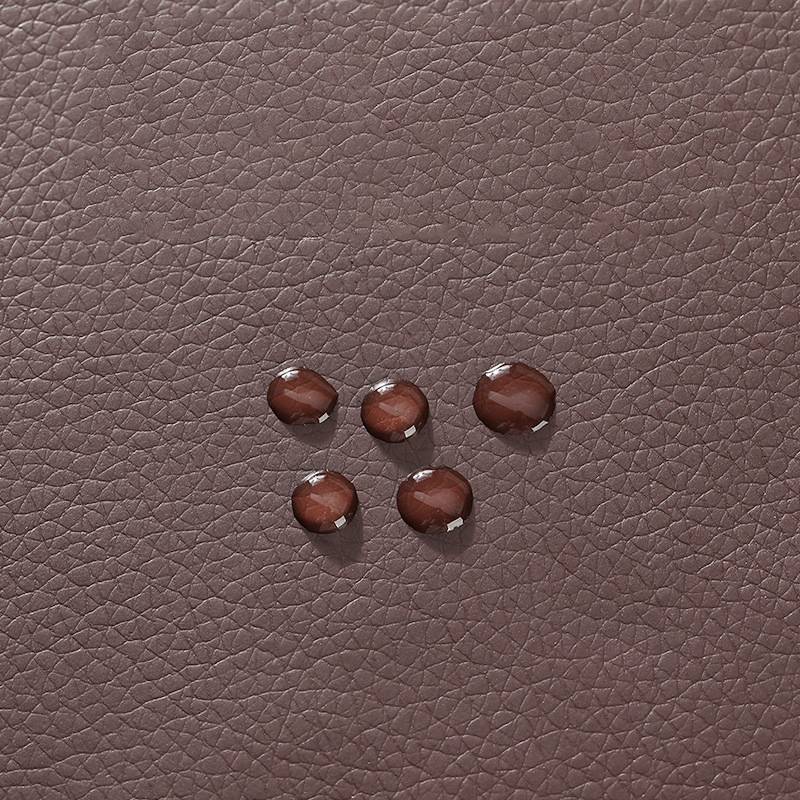 5-teiliges Lederreparaturband, selbstklebendes Lederreparaturpflaster DarkBrown