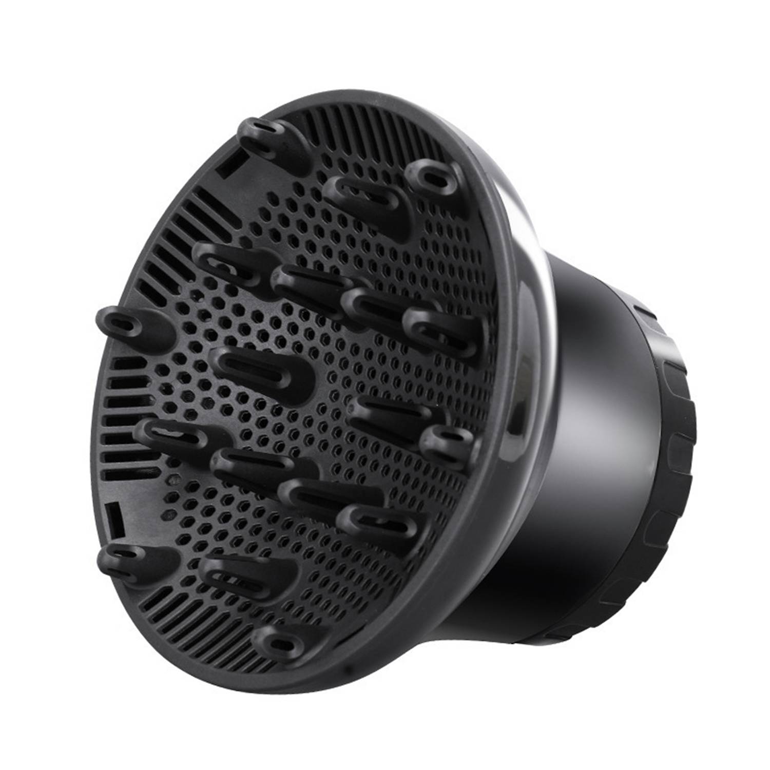 Faltbarer Locken-Diffusor für Haartrockner Black