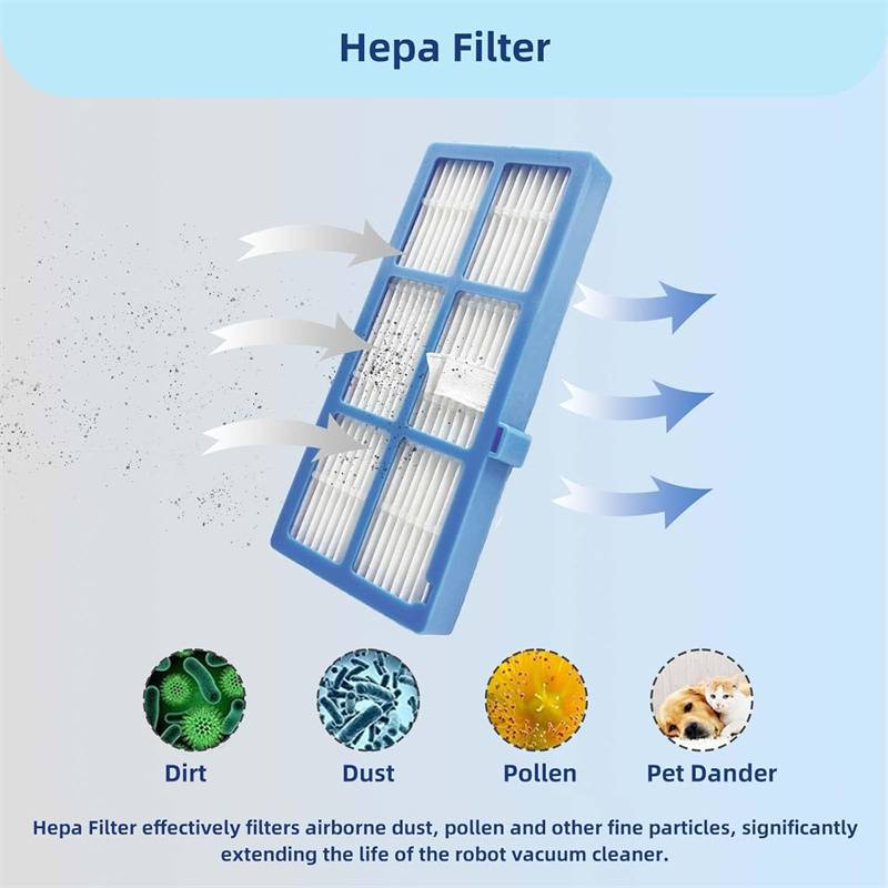 Zubehör für Proscenic 850T Saugroboter, 13-teilig