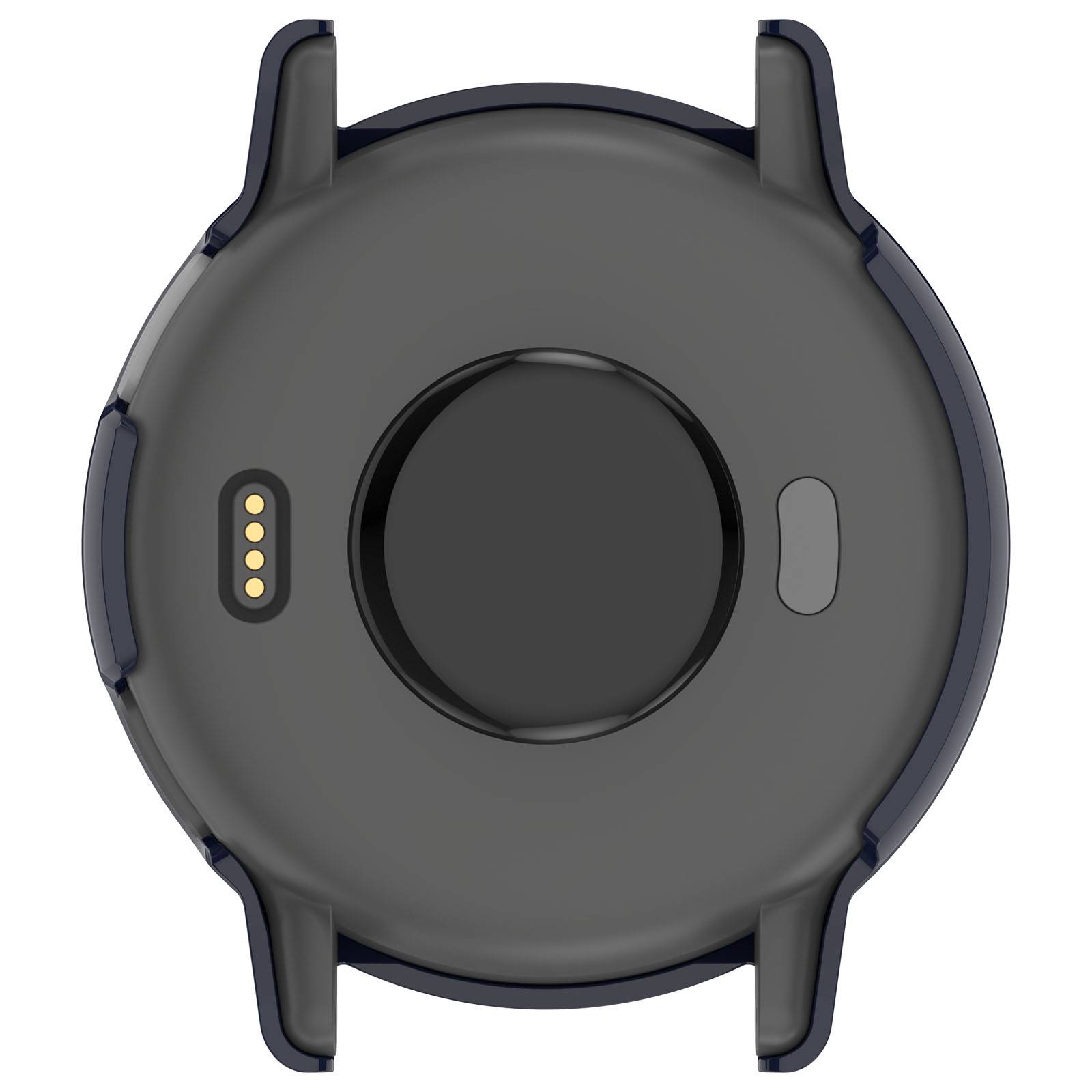 Uhrengehäuse mit Displayschutzfolie für Garmin Vivoactive 5 Blue