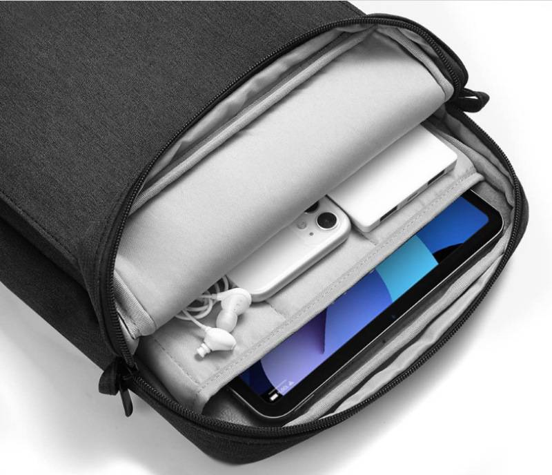 Laptoptasche Umhängetasche Black S