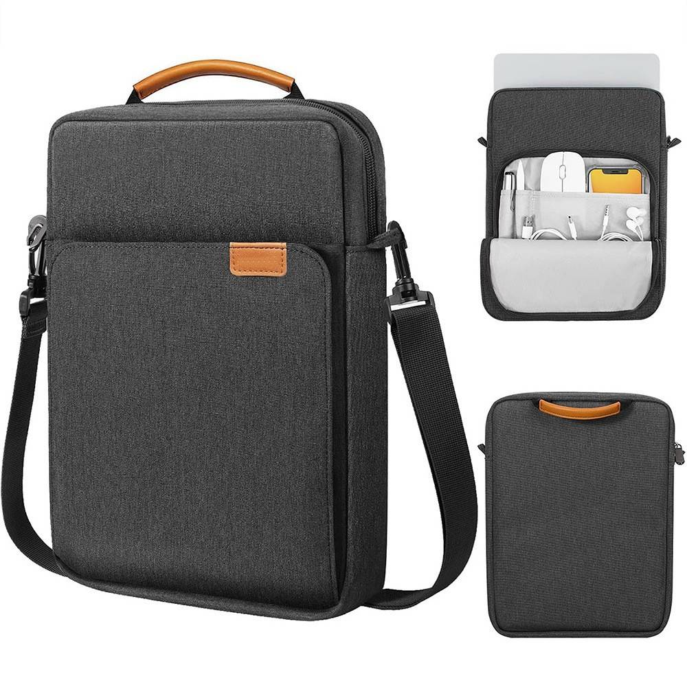 Laptoptasche Umhängetasche Black S