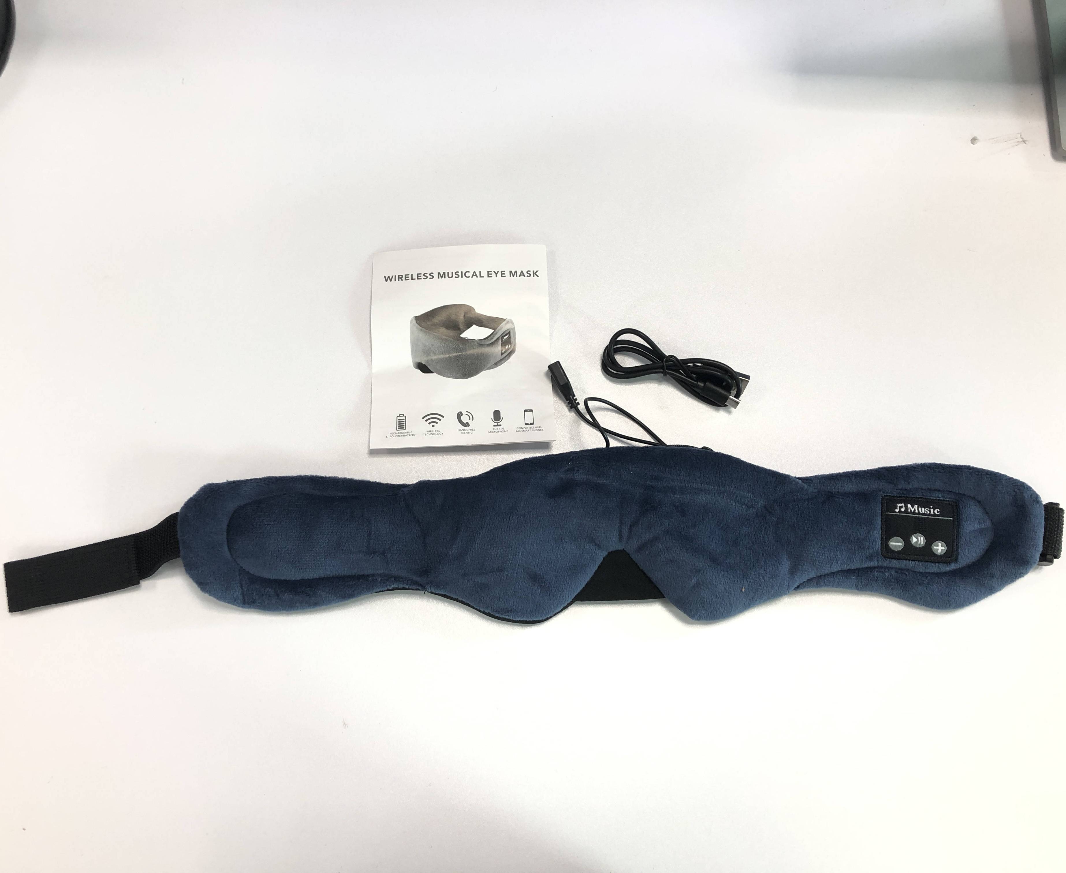 Schlafkopfhörer Bluetooth Musik Augenmaske Drahtlose Kopfhörer