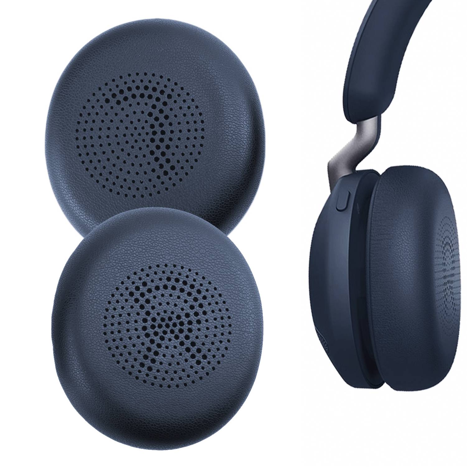 Ersatz-Ohrpolster für Jabra Elite 45h/Evolve2 65 Blue