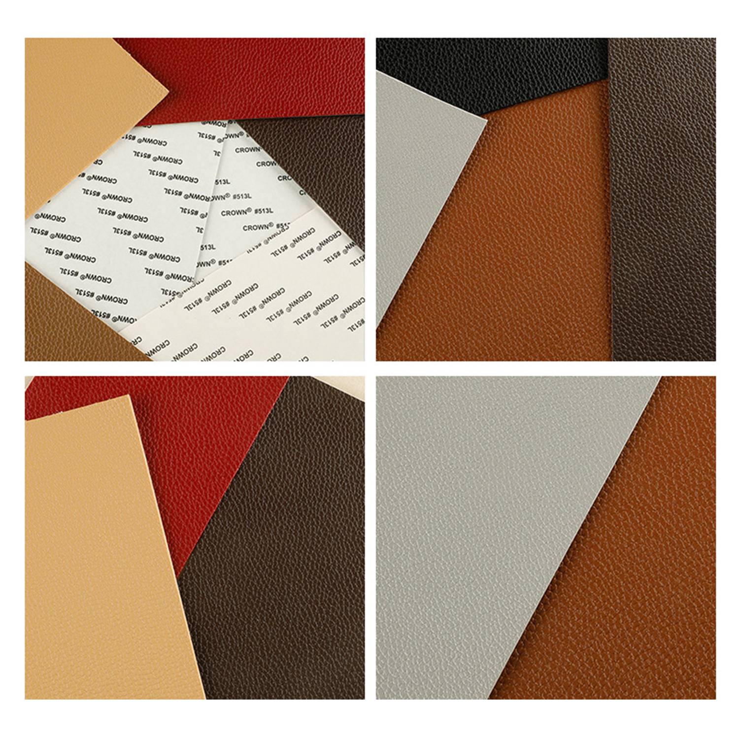 Selbstklebender flicken für DIY-Reparaturen Black