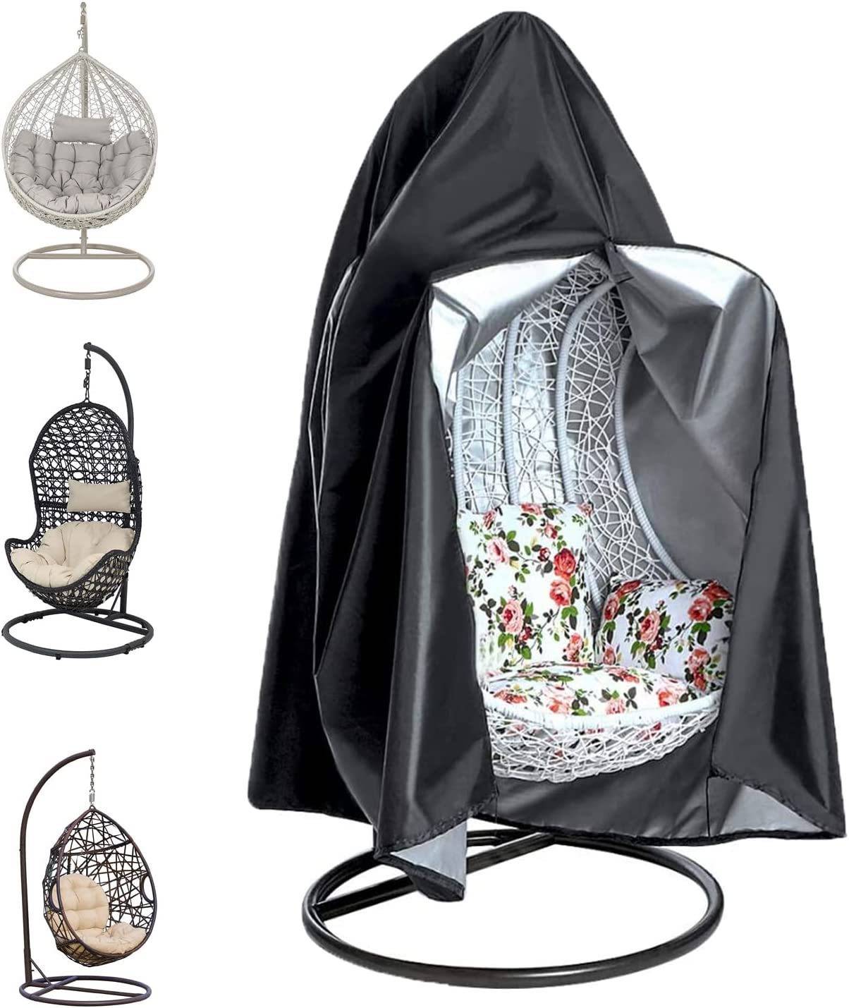 Abdeckung für Terrassenschaukel, wasser- und winddichte Abdeckung für Gartenmöbel S