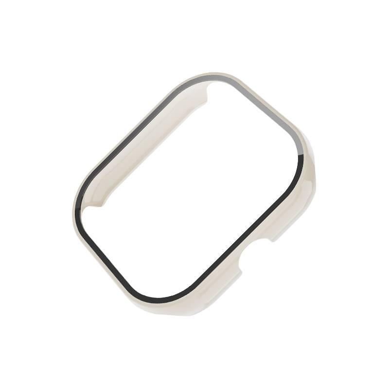 Hülle mit Displayschutzfolie für Redmi Watch 4 White