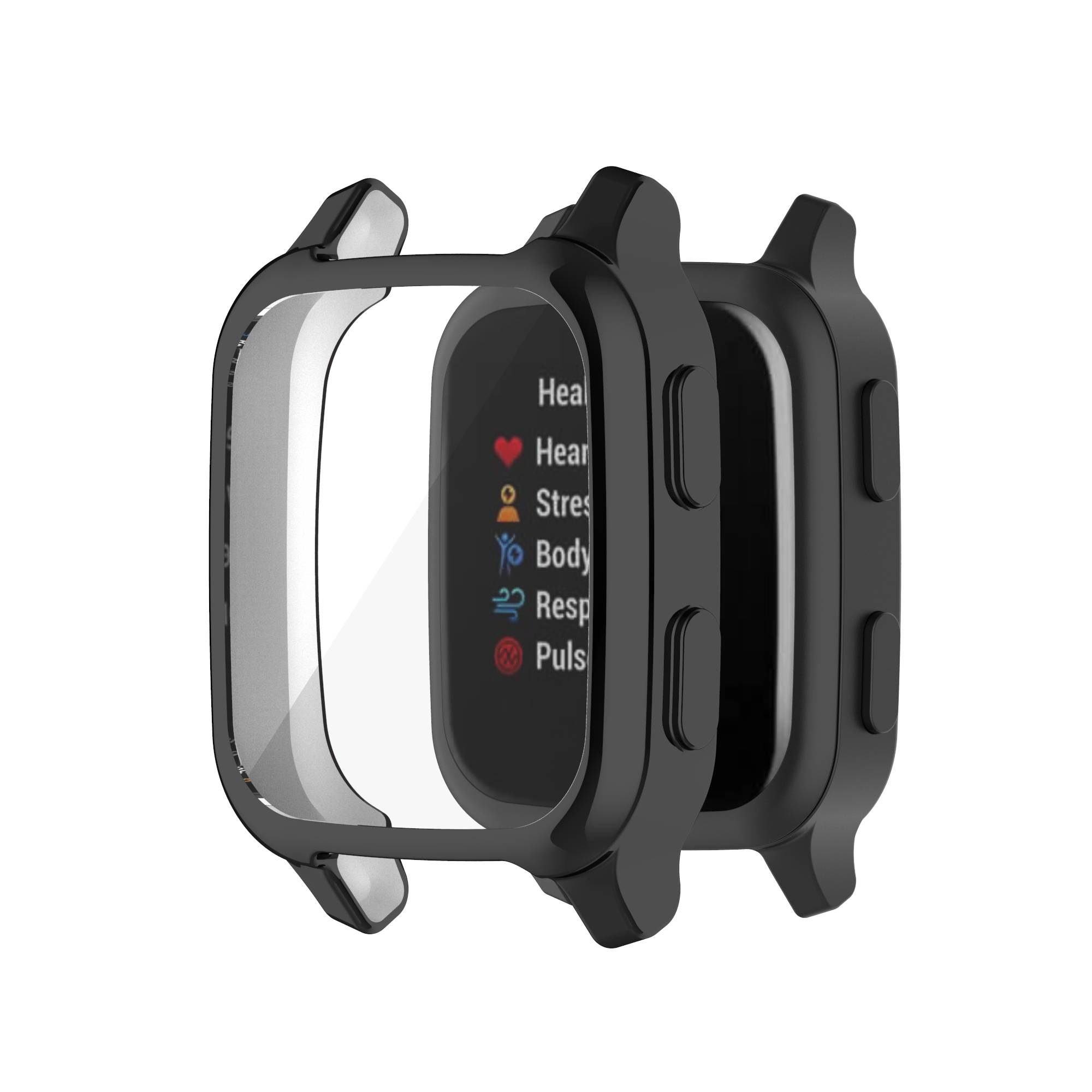 Schützende TPU-Hülle für die Garmin Venu-Serie Black