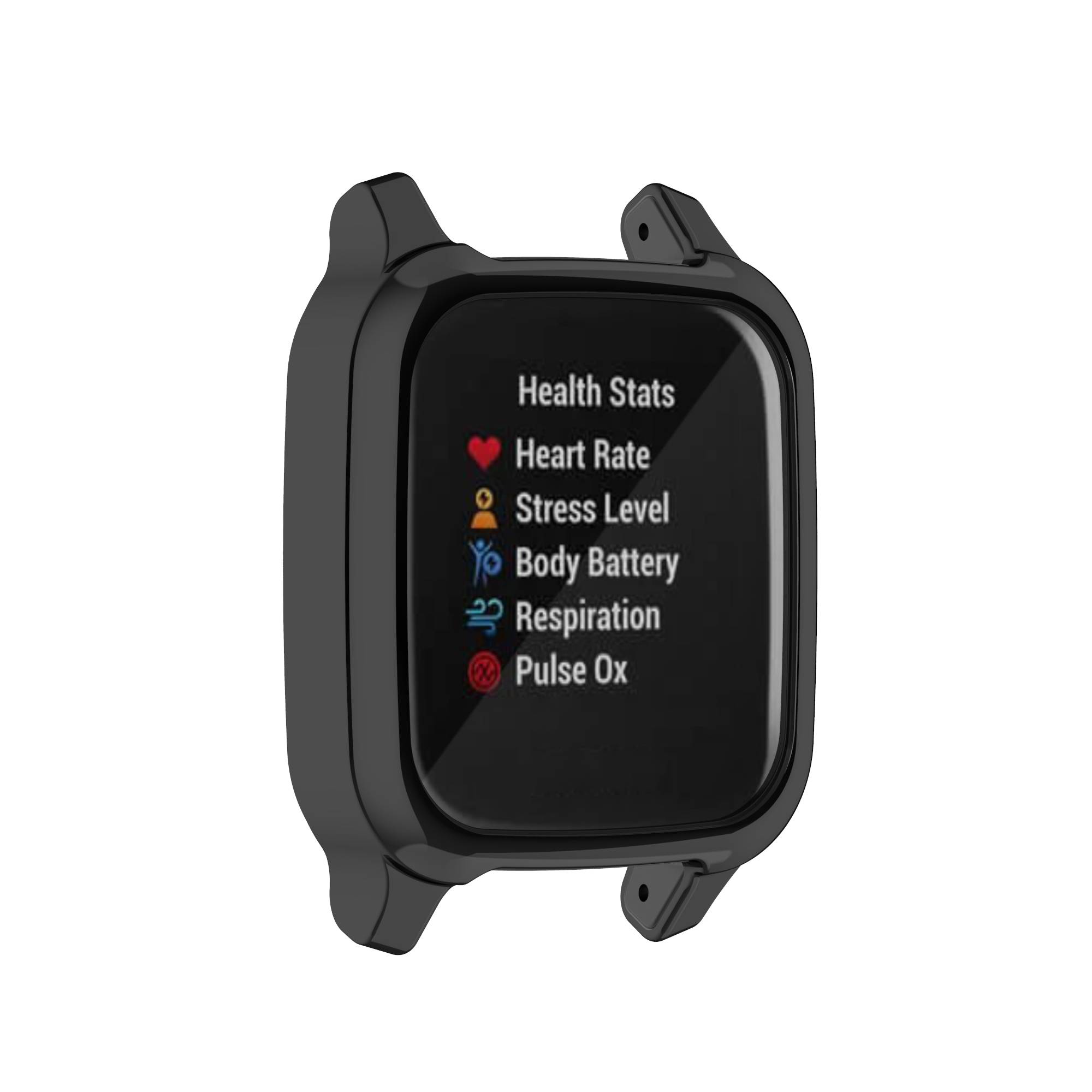 Schützende TPU-Hülle für die Garmin Venu-Serie Black