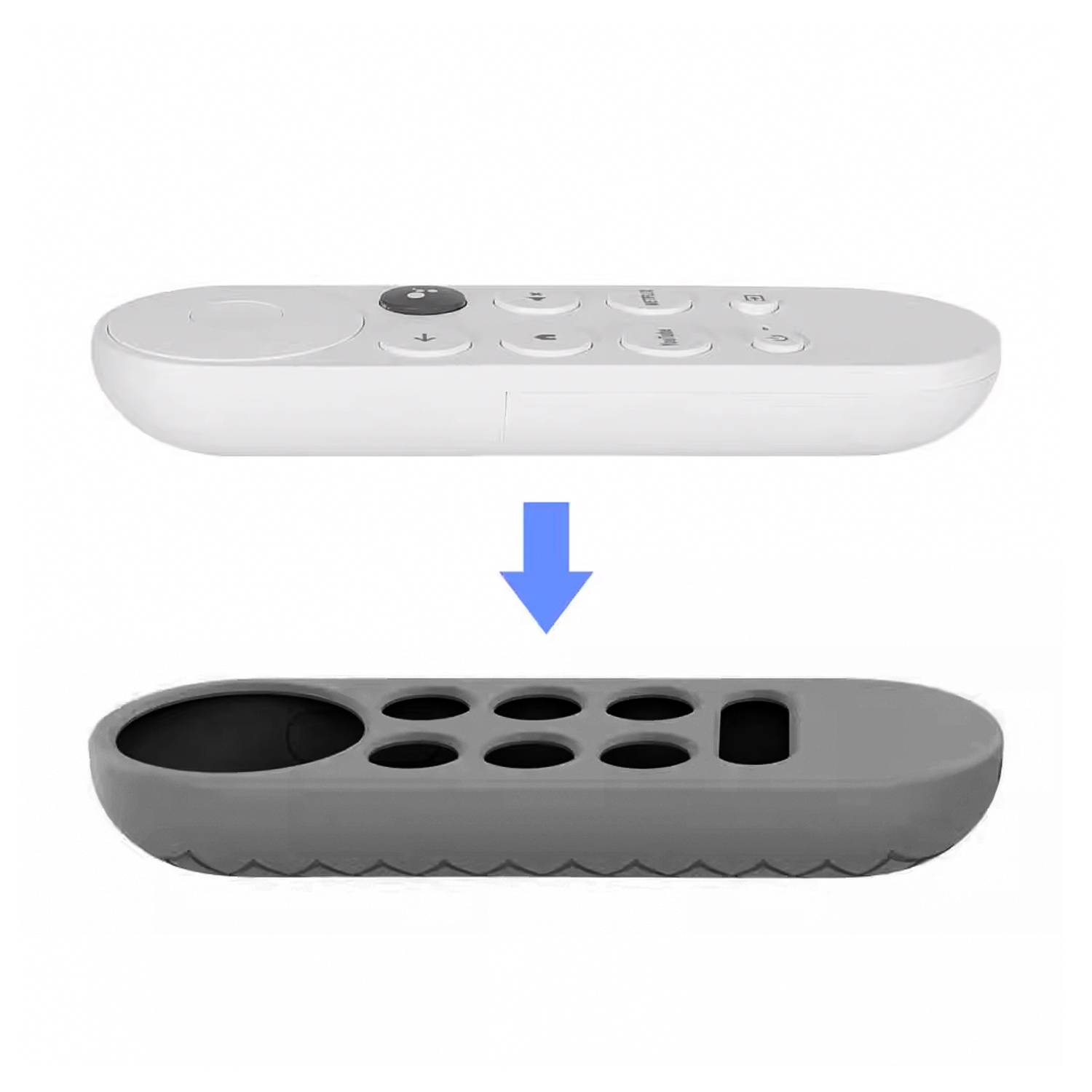 Hülle für Google Chromecast 2020 Fernbedienung Grey
