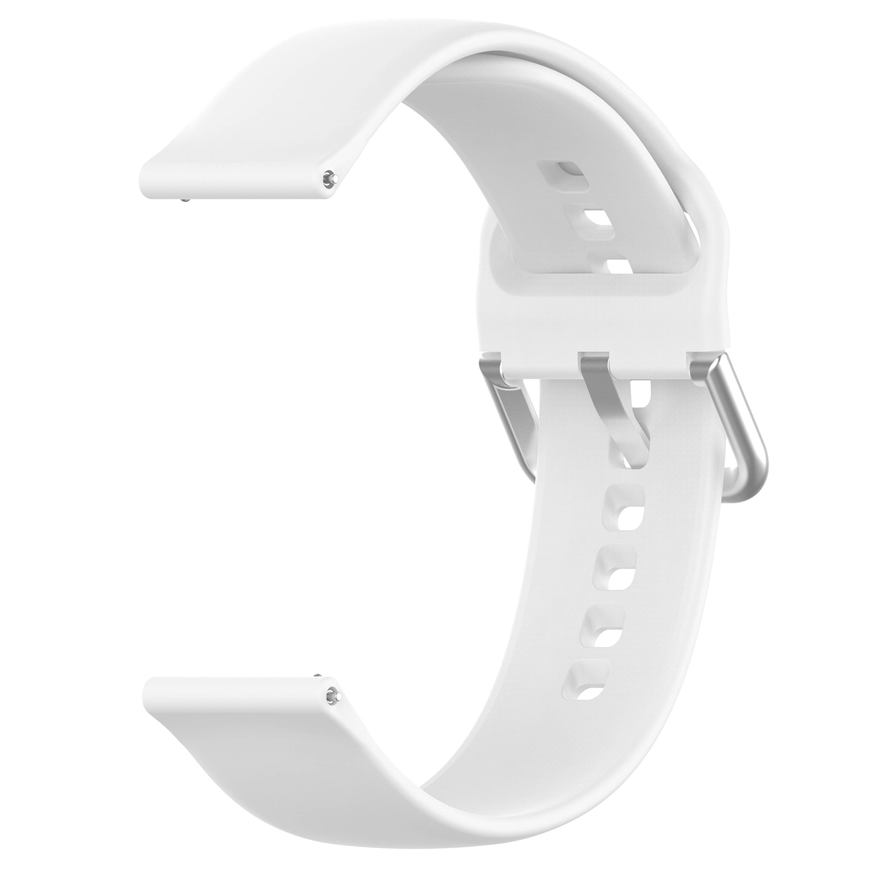 20 mm Silikonarmband für Garmin/Vivomore White