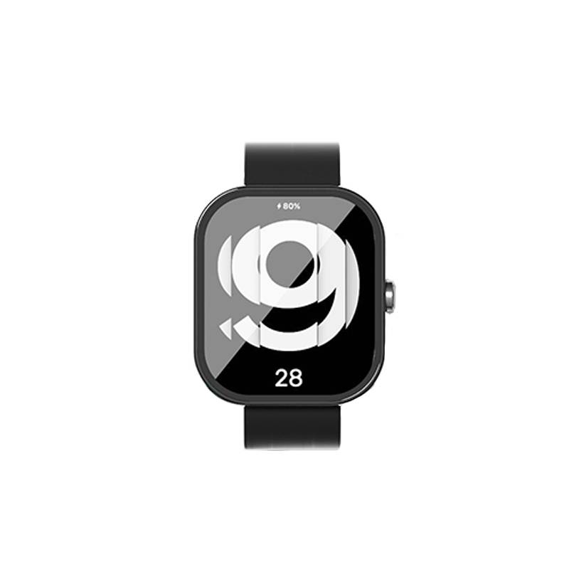 Hülle mit Displayschutzfolie für Redmi Watch 4 Black