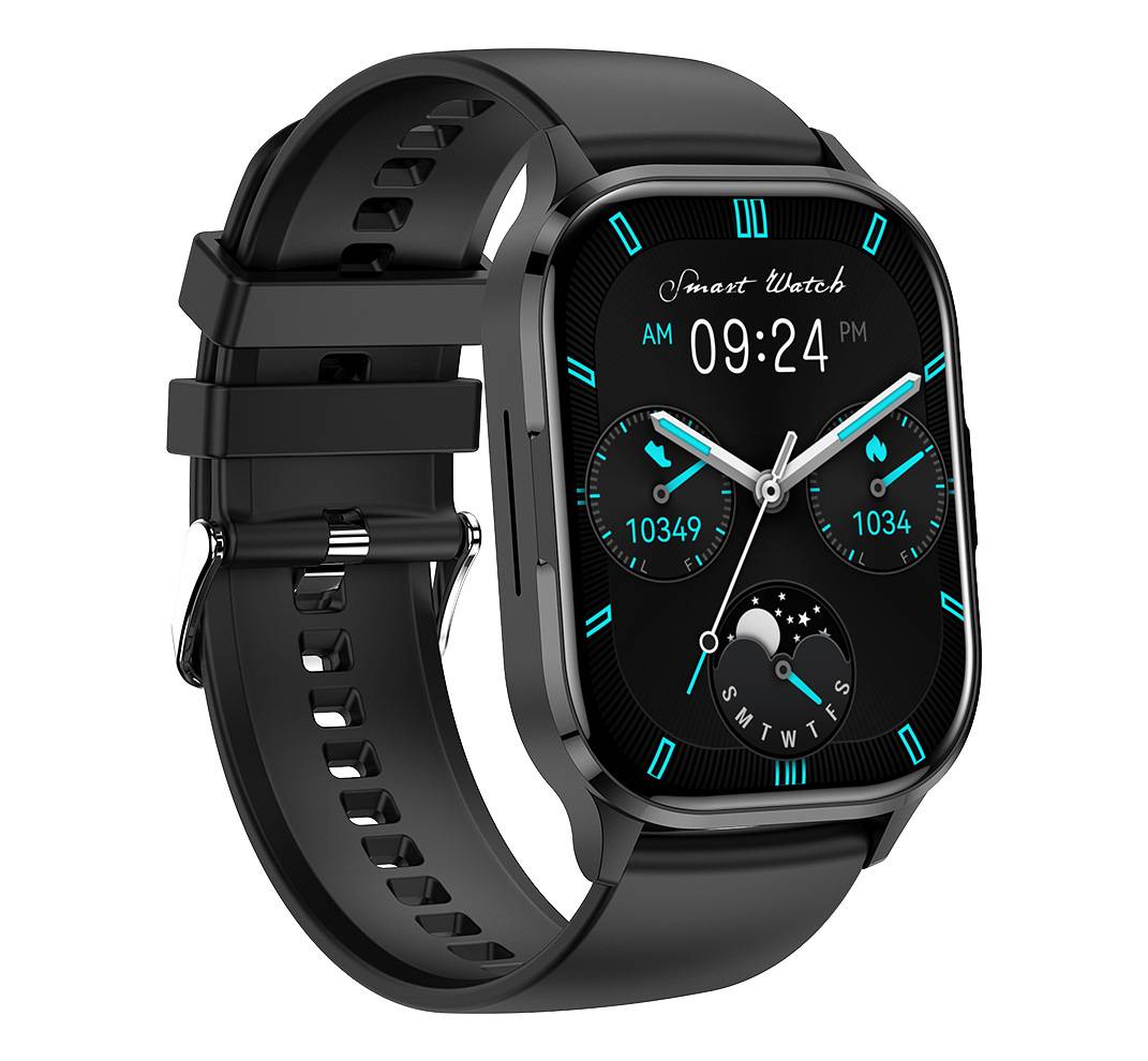 Smartwatch mit verschiedenen Sportmodi, Bluetooth-Anrufen, wasserdicht Black