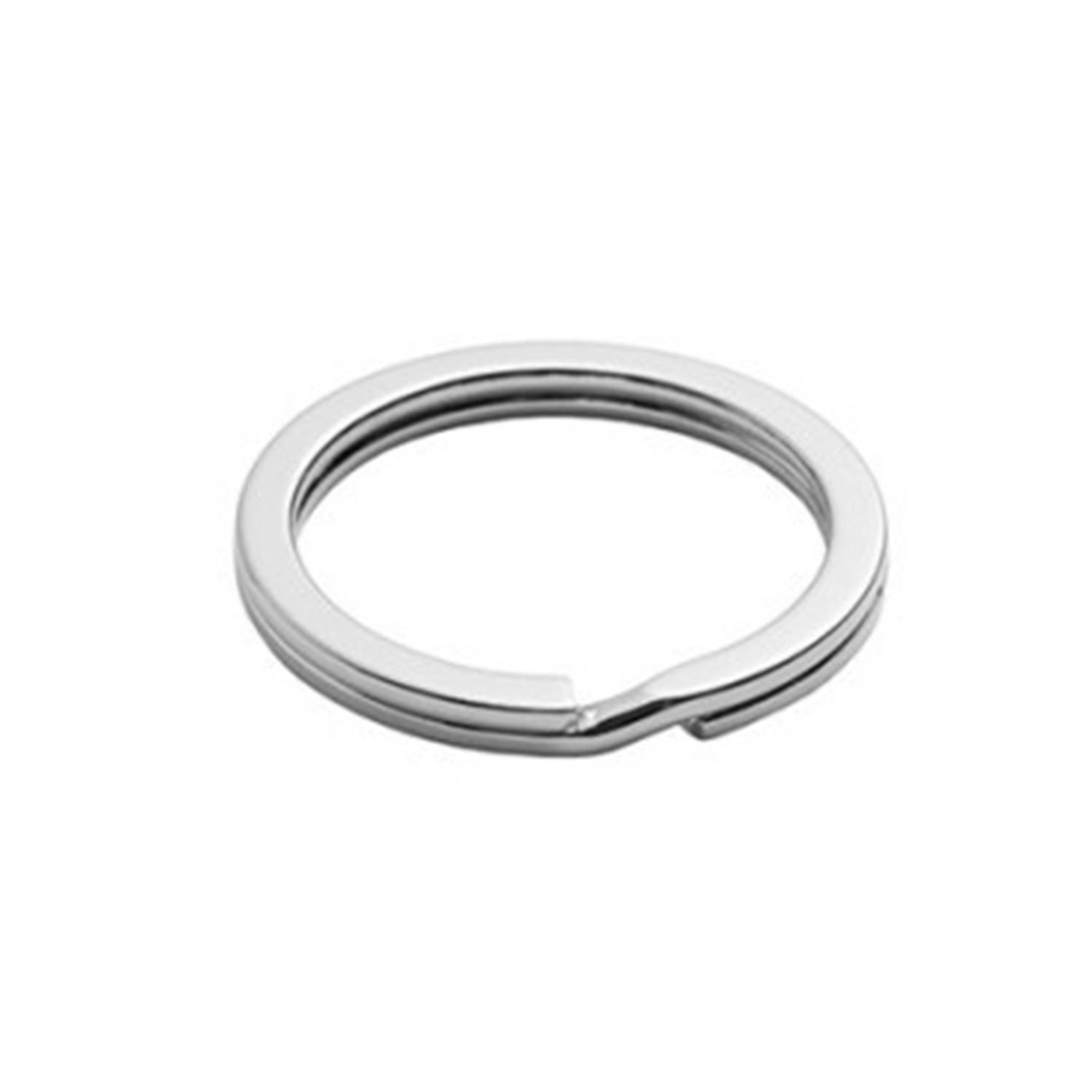 Flache Schlüsselanhänger, 100er-Pack S