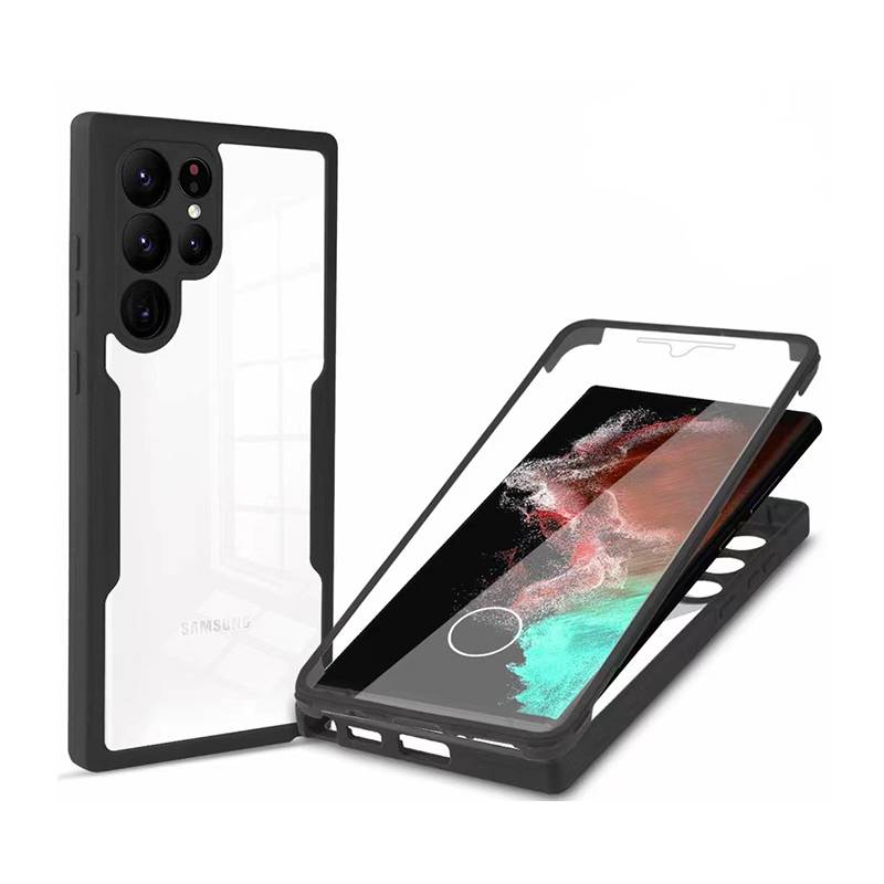 360° TPU-Hülle für Samsung Black Samsung Galaxy S21 Ultra
