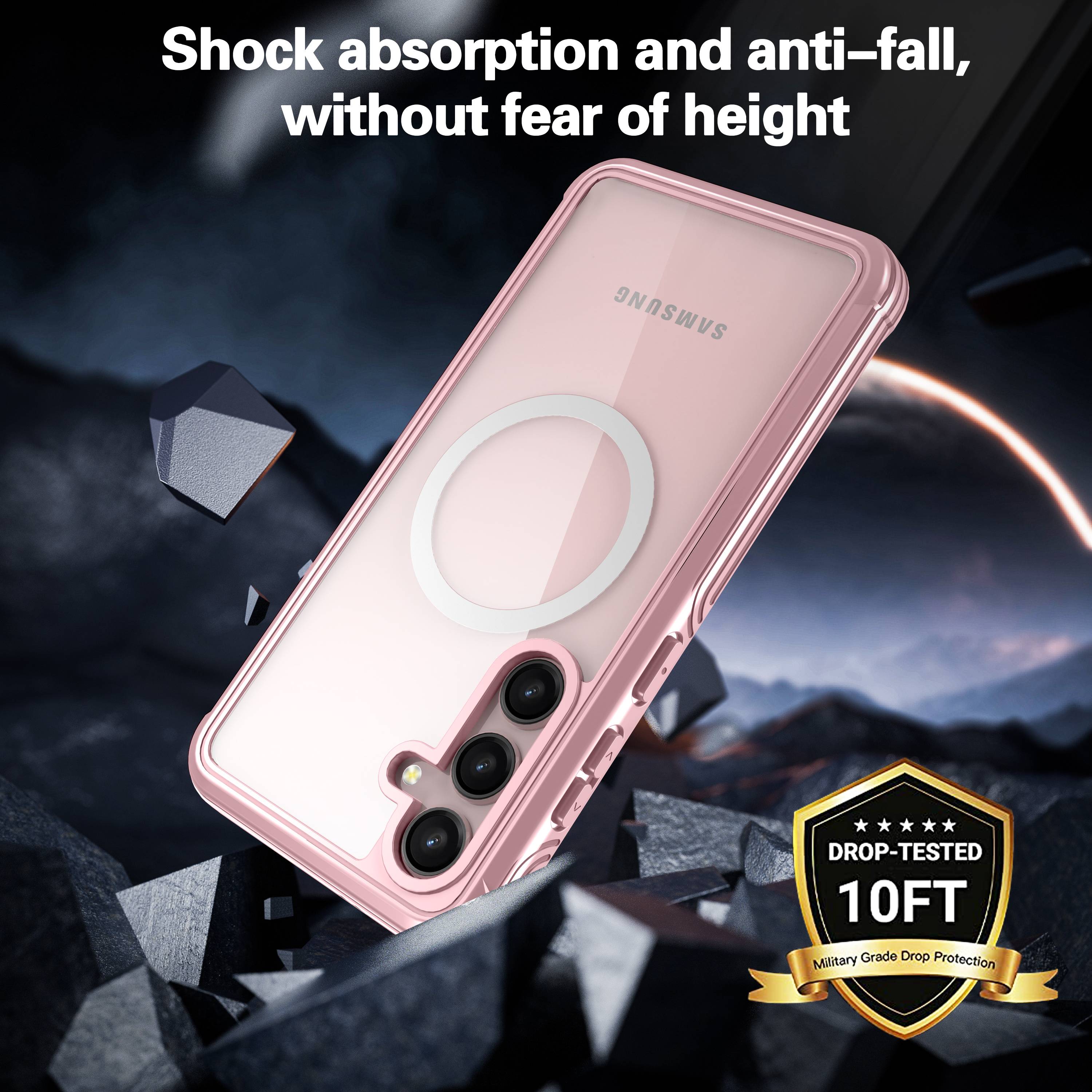 Handyhülle für die Samsung Galaxy S24-Serie Pink Samsung Galaxy S24 Plus