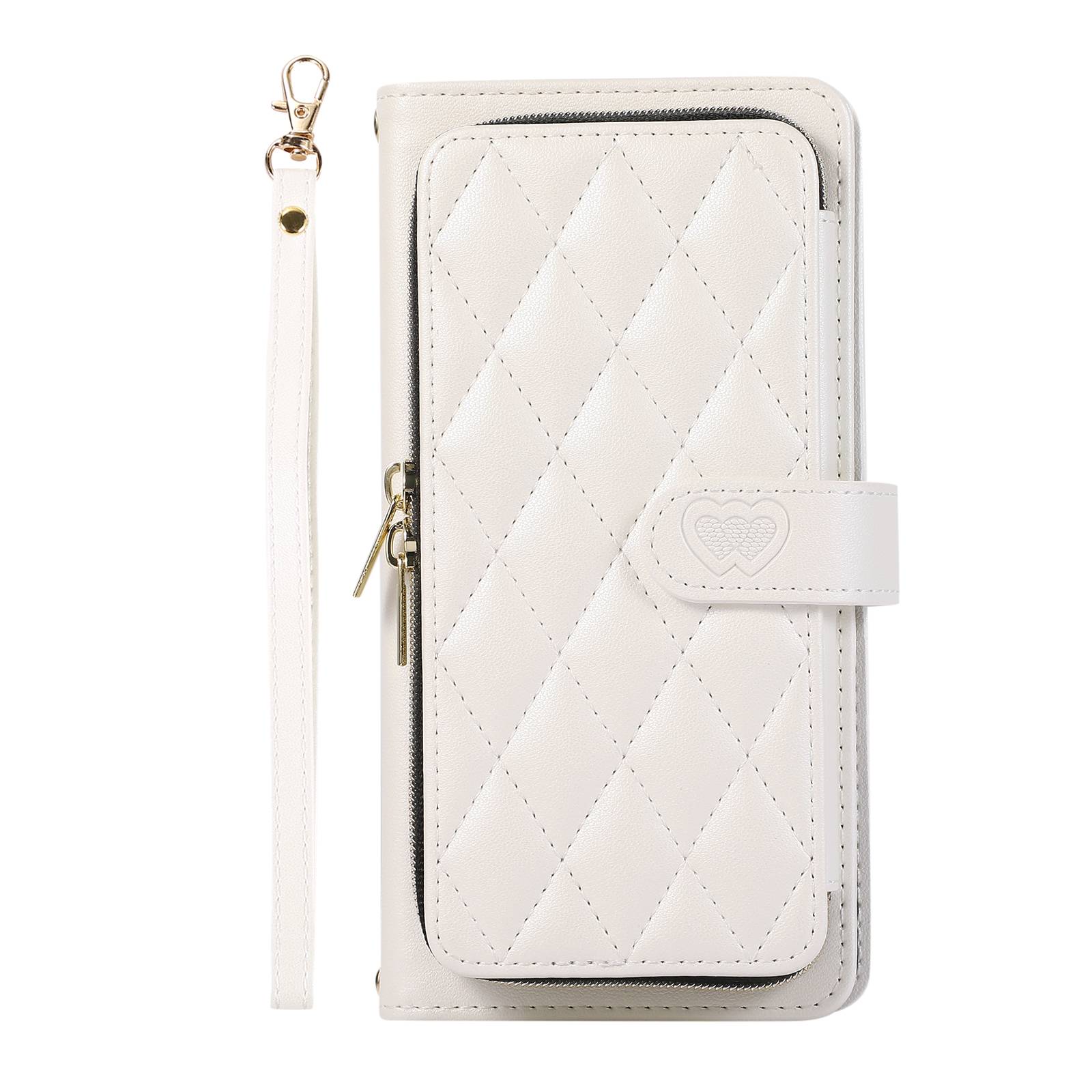 Flip-Handyhülle mit Reißverschluss – Brieftaschenhülle mit Kreditkartenfach Samsung S20 FE