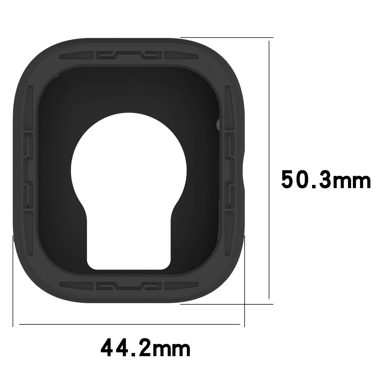 Silikonschutzhülle für Redmi Watch 4 Black