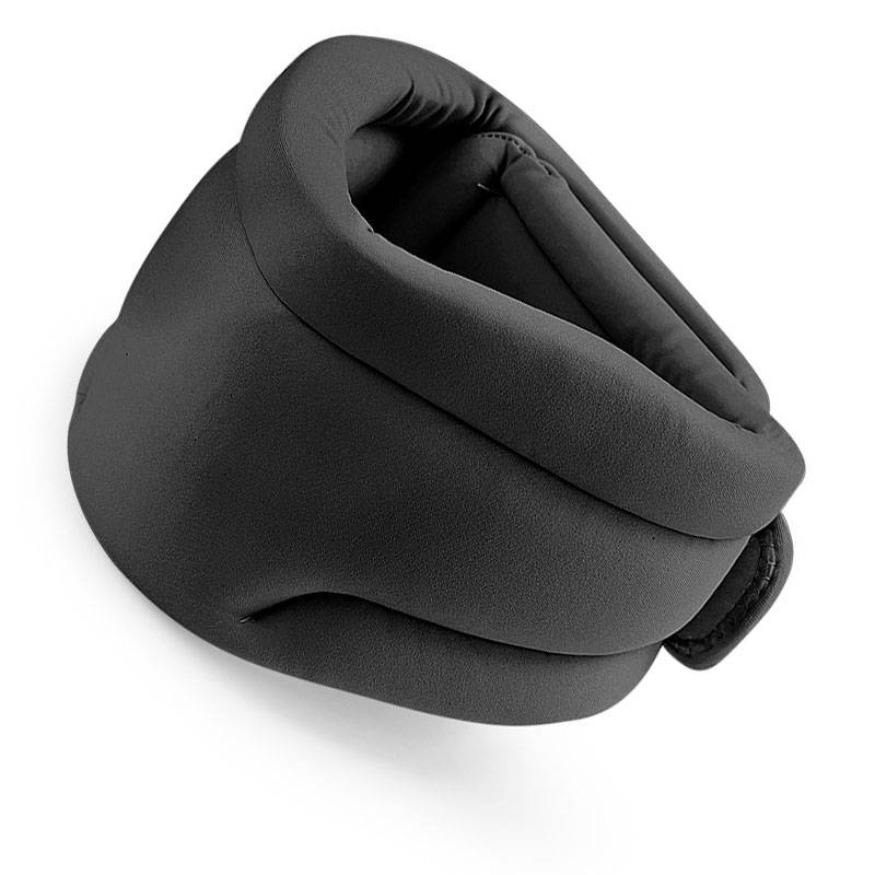 Atmungsaktive Kopfstütze zur Unterstützung und Schmerzlinderung Black