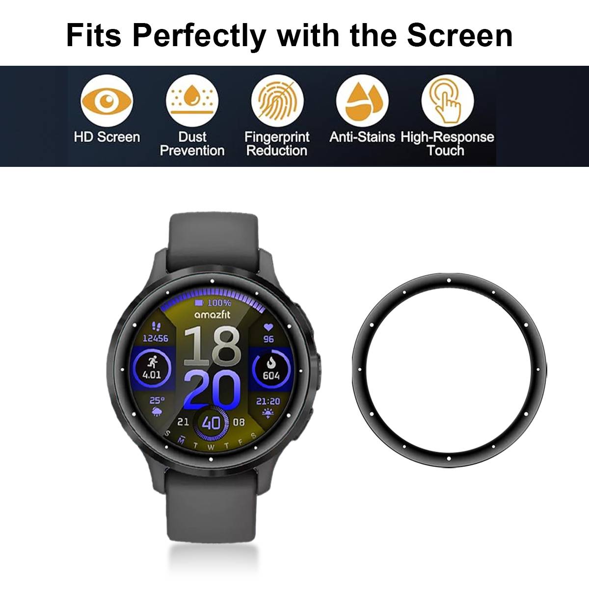 Displayschutzfolie für Garmin Venu 3S