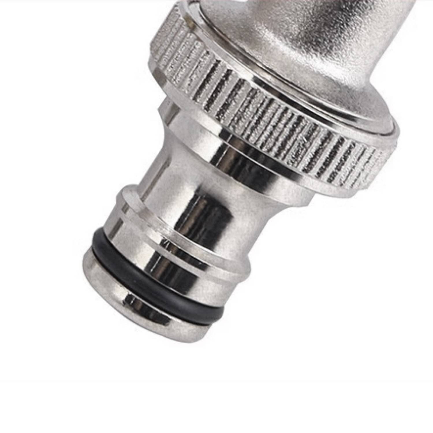 Frostfreier Wasserhahn – 1/2 x 3/4 Einzelbrause (verlängertes 1/2-Zoll-Gewinde, rot)