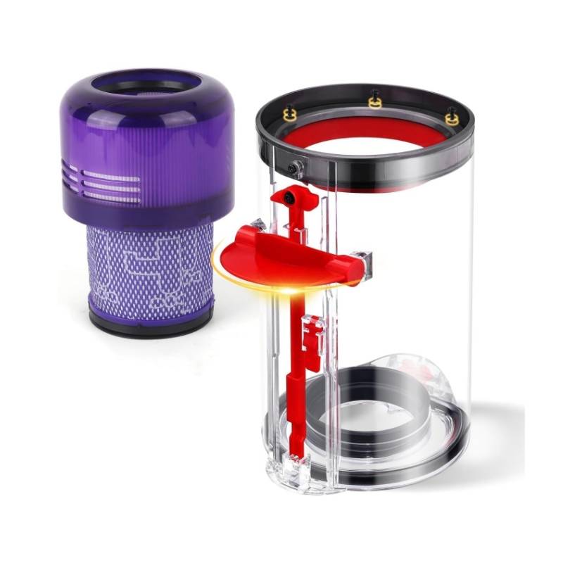 Ersatz-Staubbehälter + Filter für Dyson V11, V15, SV14, SV15, SV22 Staubsauger