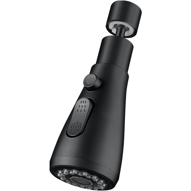 Schwenkbare Brausedüse für Küchenarmatur Black