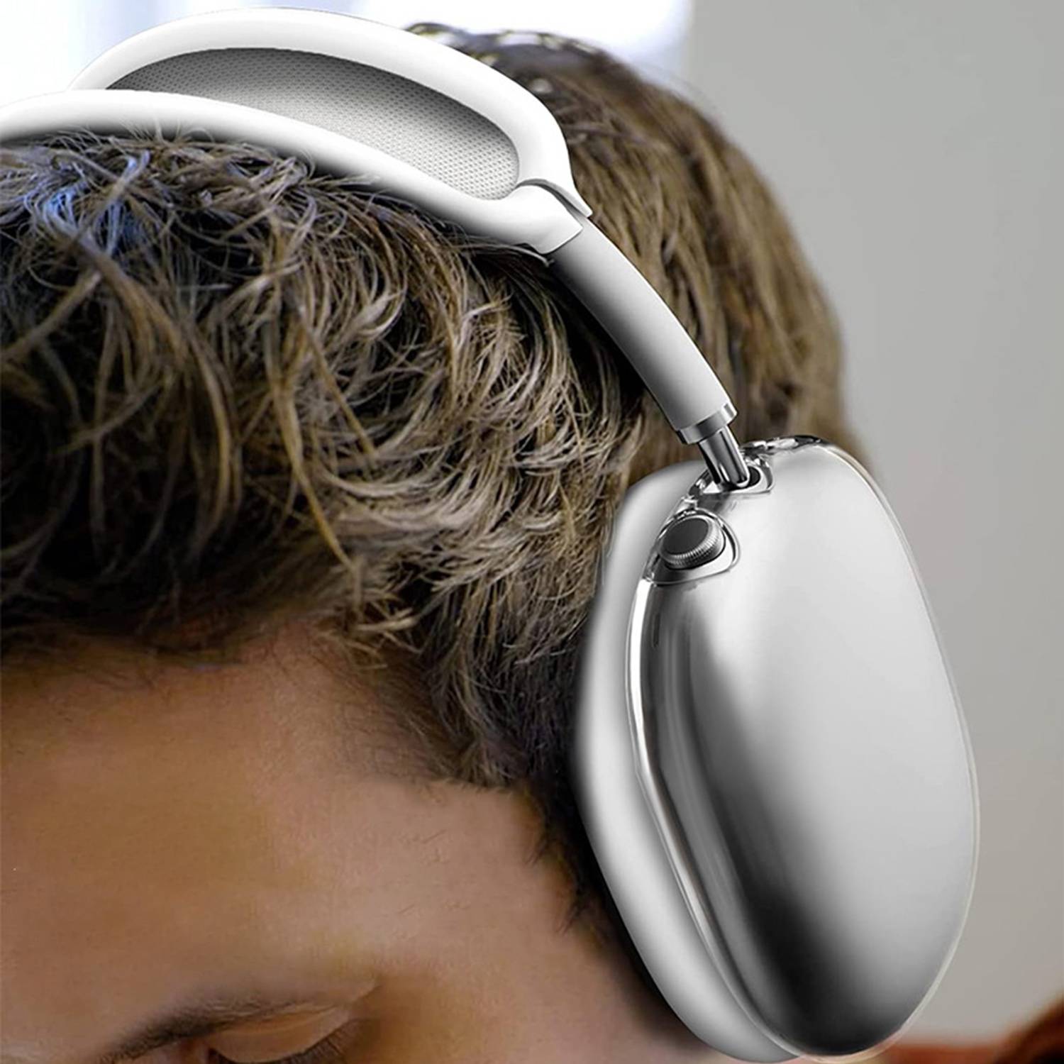 Schutzhülle für AirPods Max-Kopfhörer Silver