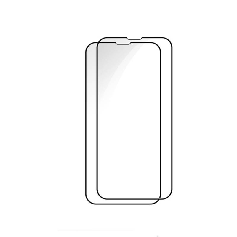 5D-Displayschutz aus gehärtetem Glas für iPhone (2er-Pack) iPhone 15 Pro