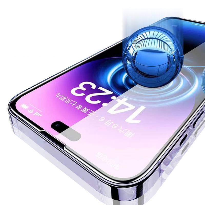 5D-Displayschutz aus gehärtetem Glas für iPhone (2er-Pack) iPhone 15