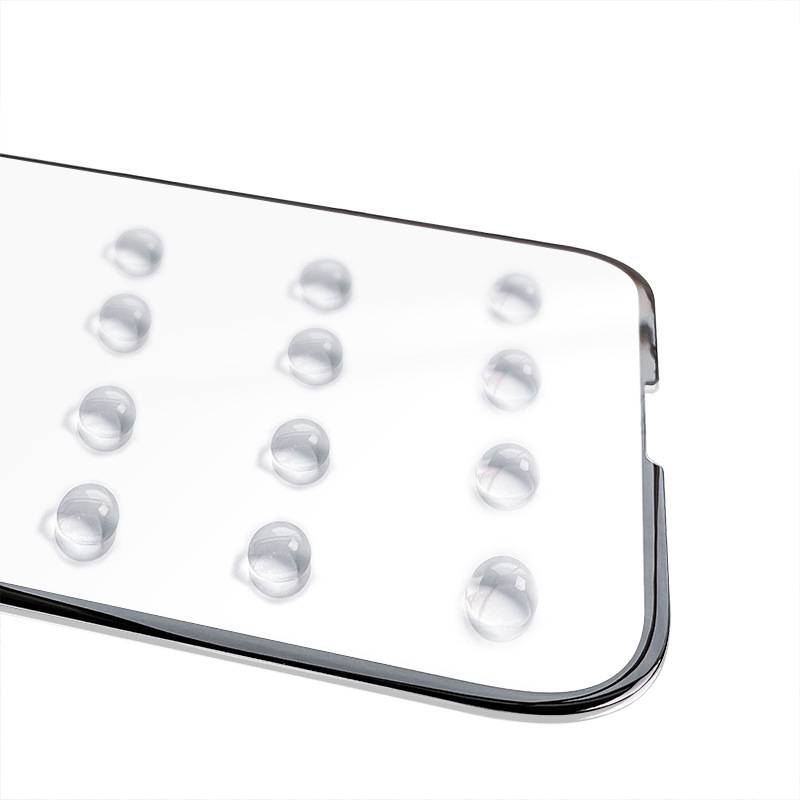 5D-Displayschutz aus gehärtetem Glas für iPhone (2er-Pack) iPhone 15 Pro Max