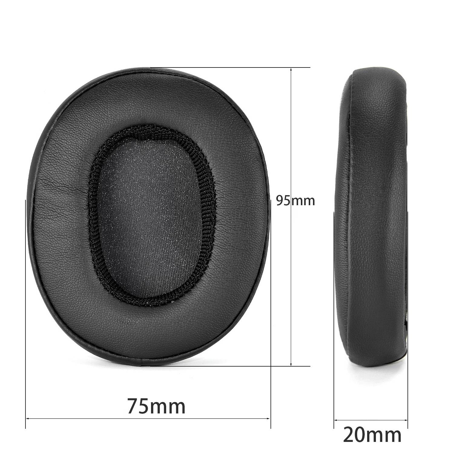 Ohrpolster für Skullcandy Crusher Wireless/Crusher ANC/Hesh3 Black
