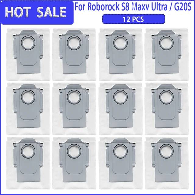 Staubsaugerbeutel für Roborock S8 MaxV / Ultra G20s (12er-Pack)