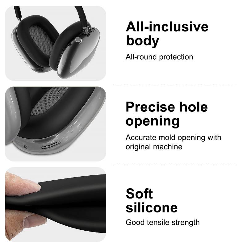 Schutzhülle für AirPods Max-Kopfhörer Black