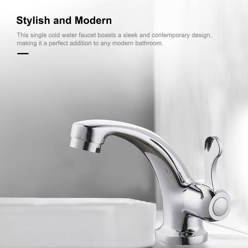 Wasserhahn mit eingebautem Kupferventil