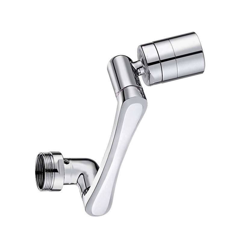 Ausziehbarer Wasserhahnbelüfter - Neu - Wasserhahn mit Roboterarm - Doppelauslass komplett aus Kupfer