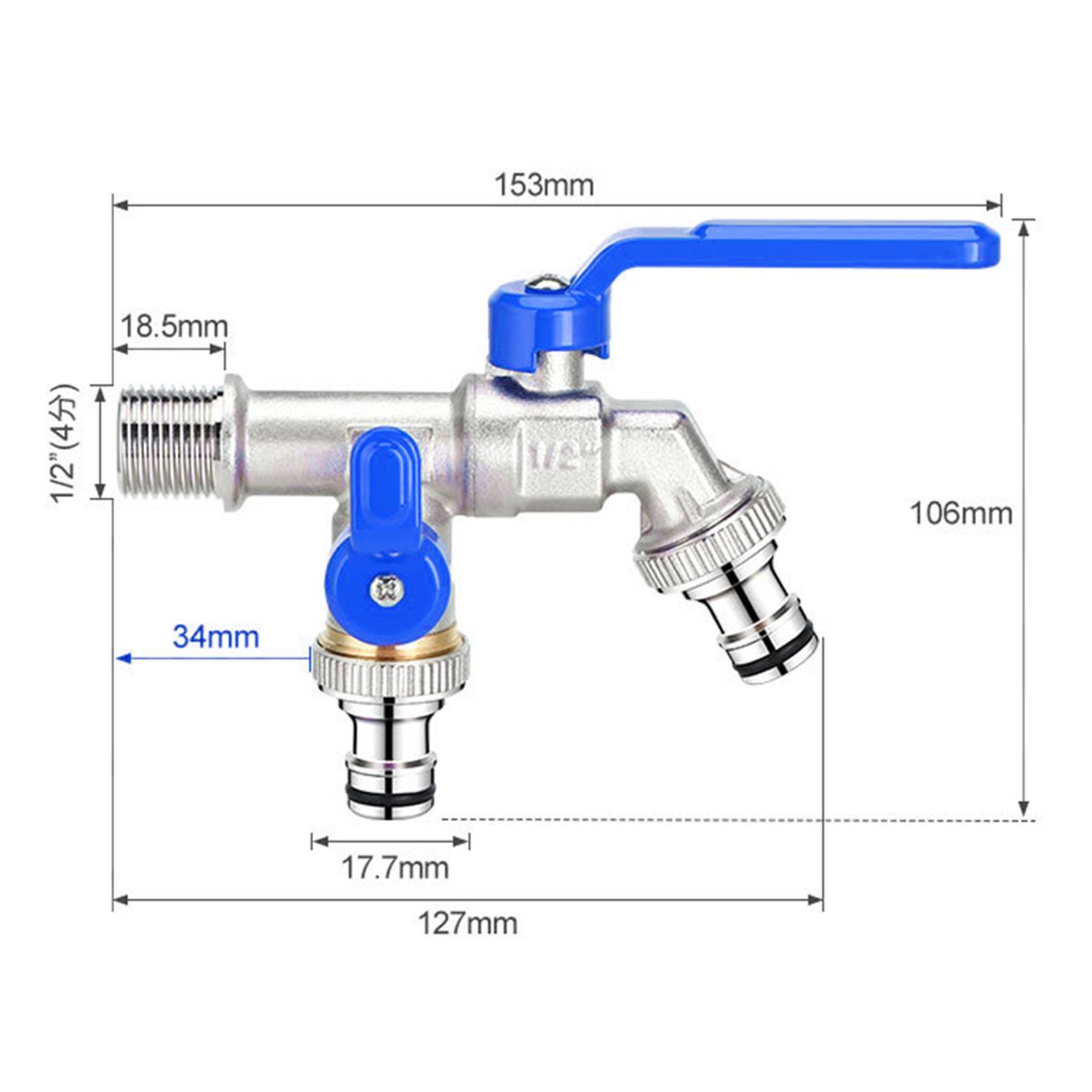 Frostsicherer Wasserhahn