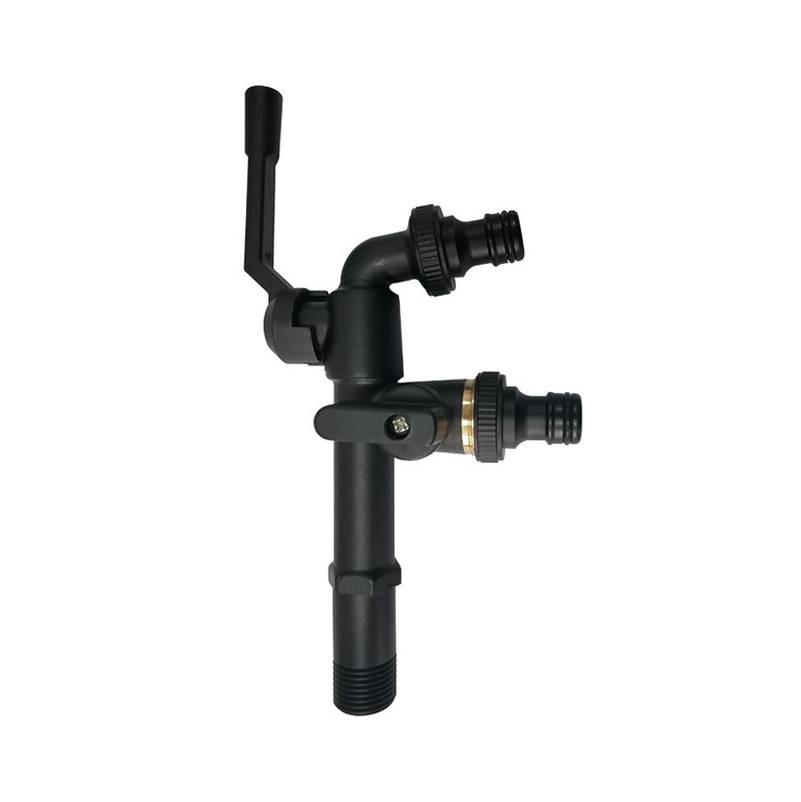 Verlängerter Kupferhahn mit Nickelbeschichtung