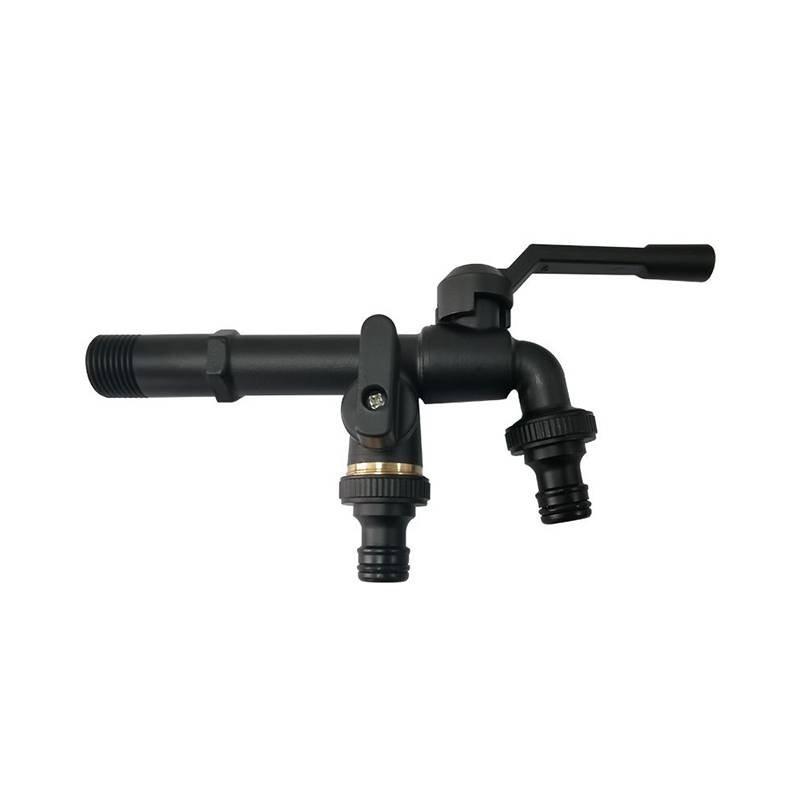 Verlängerter Kupferhahn mit Nickelbeschichtung