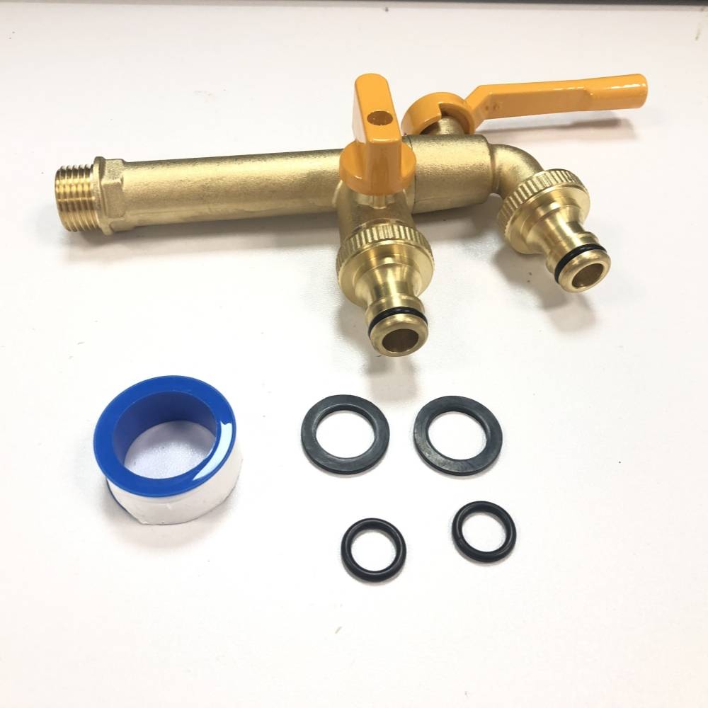 Messinghahn - Erweiterte Länge